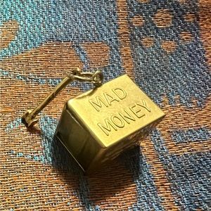14k Vintage Mad Money Charm w Mallet